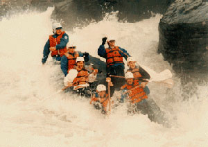 Rafting, MRT style